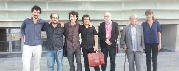 SensaCine's tweet photo. #Cobeaga, #Urbizu, #Trueba y #Almodóvar participan en @Cineastas_C ¿Queréis saber qué es? http://t.co/eCTefcu4y9 http://t.co/GCfRNdftPB