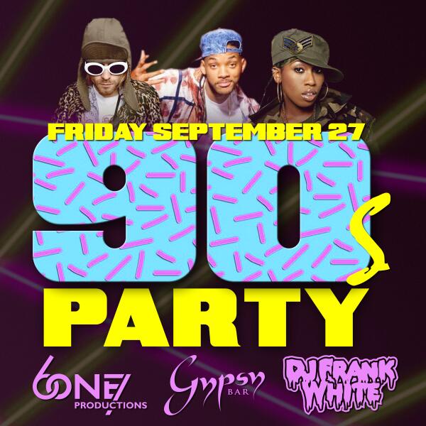 GypsyBar's tweet image. 90's Night, this Friday at Gypsy Bar with @6one7events ! RSVP for a free cover before 11! gypsyfridays-inh.eventbrite.com