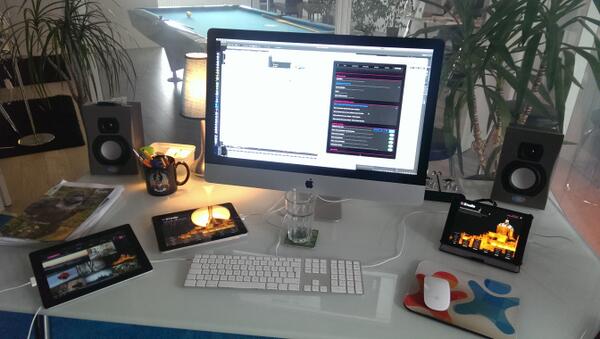 flickrstudio's tweet photo. Extensive testing of the upcoming 3.9.7 update, coming soon to an iPad near you! http://t.co/A50LlHKlET