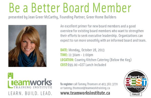 Join us for our October Luncheon! If you are a board member, you won't want to miss this! #yql