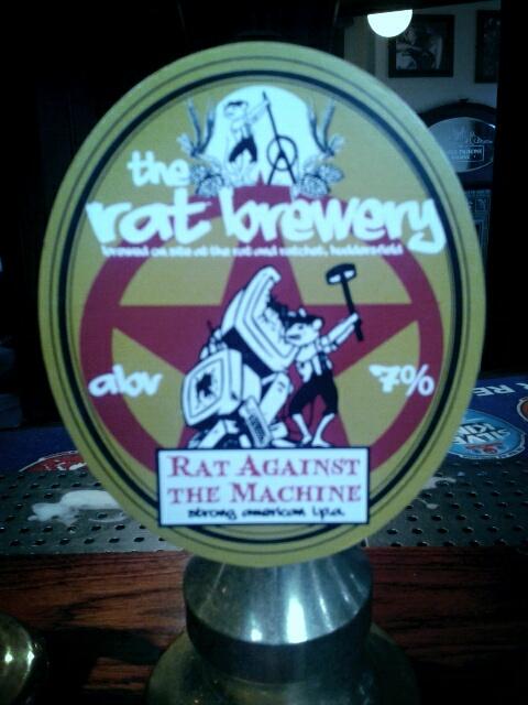 TheThreePigeons's tweet photo. This is back on the bar. Only for the brave, and leave your car at home..You'll be wanting more than one. @RatBrewery http://t.co/GmzsirLzGK