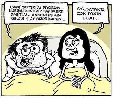 yatakta çok iyiyimdir.