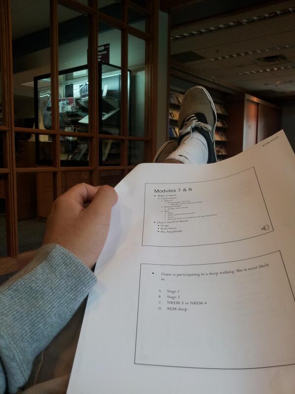 Sicairos20's tweet image. Eat, Sleep, Study #CollegeLife #Whitworth #LibraryBound