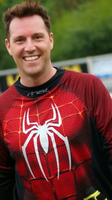 spiderman goalkeeper jersey