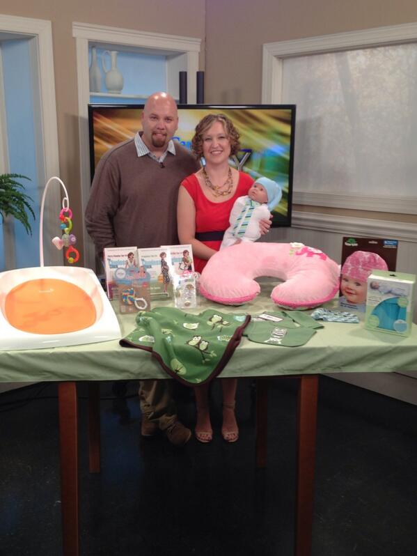 Clueless_Chick's tweet image. Tune in to @mycarolinatoday on Fri to see our Nursery and Newborn Must Haves! Thanks @DJMikeMorse