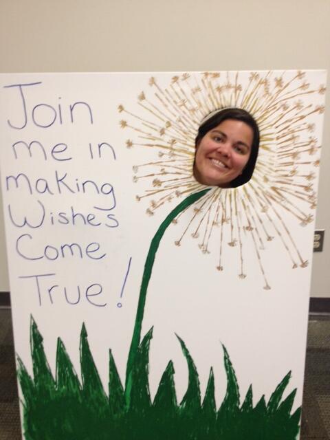 OneSimpleWish's tweet image. Check out Julie - our wish granting dandelion!