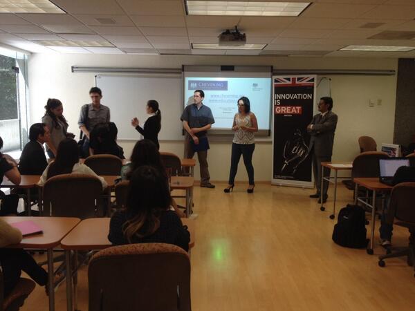 UKinMexico's tweet photo. Para cerrar con broche de oro la última sesión sobre becas #Chevening @TecdeMonterrey #Guadalajara @CVCGda! http://t.co/euvmvkZUhj