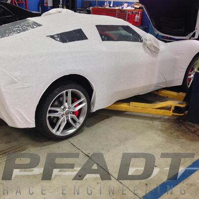 PfadtRacing's tweet photo. Test fitting our #C7 headers on another #2014Corvette! #pfadtracing #pfadt #Corvette #stingray http://t.co/46va1HU0np