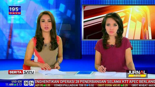 CinintaAmanda's tweet photo. Saksikan manteman..«@beritasatutv Saksikan Jurnal Pagi smp pkl 08.00WIB bersama @CinintaAmanda dan @INDRISUKARDI http://t.co/EXPBiuF7ls»