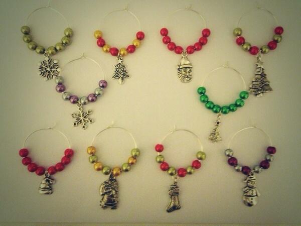 bead_keyrings's tweet photo. #handmadehour personalised wine glass charms for any occasion at extremely low prices http://t.co/xgsZkzYYiA