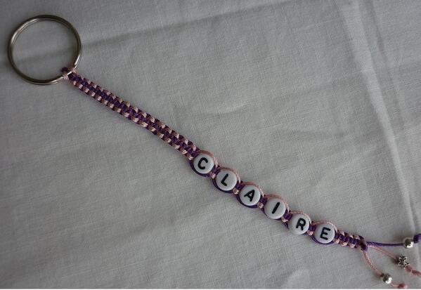 Shamballina's tweet photo. Add a touch of personalised style to a boring set of keys! Bargain handmade keyring. #handmadehour #craft http://t.co/LT3AGFx3rr