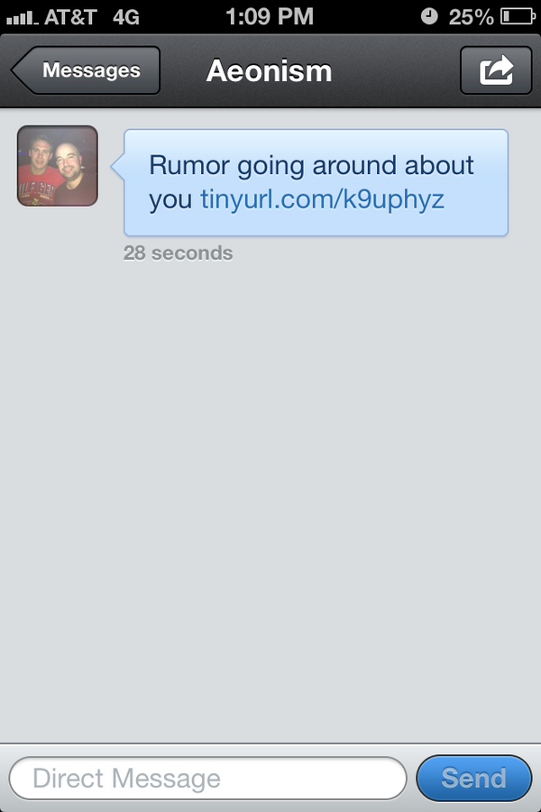 FCUKTHAAT's tweet image. @AeonismMusic check your account lad #SpamFest