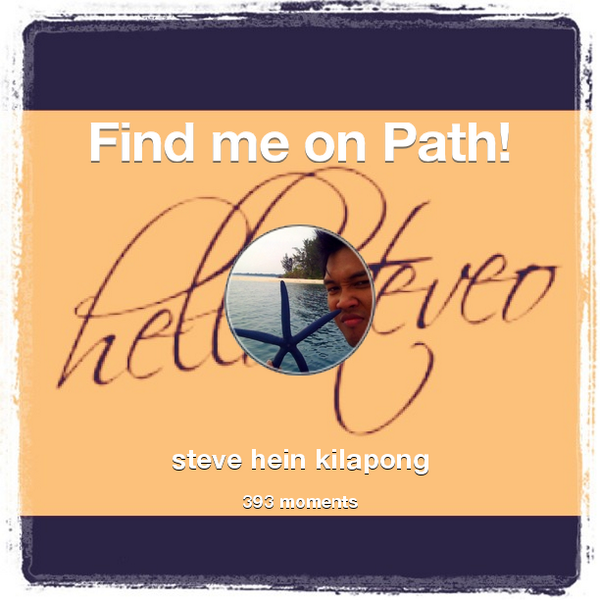 btemma822's tweet photo. I've shared 393 memories with my friends on #Path - see them now at http://t.co/s3Eu2eqs9E! #thepersonalnetwork http://t.co/wADH1Tk2tN