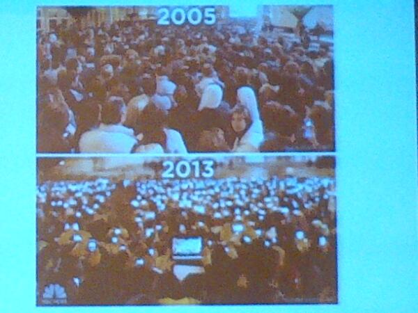 So true! RT “@Lisa_SchultzYYC: "People no longer observing. Now they're capturing". Food for thought at #SMILEcon ”
