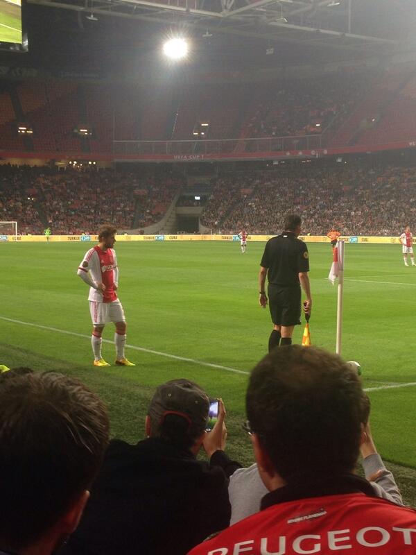 lMATT_'s tweet photo. Ajax - Volendam. http://t.co/zmaPJv17p3
