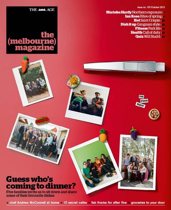 Grab a chair, fill a plate! Our annual food issue comes with your copy of The Age tomorrow.