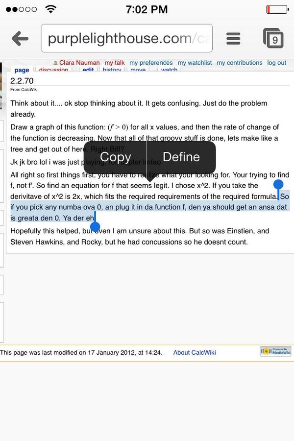 ClaraNauman's tweet image. Uhhhhh wow this answer key is great #calcproblems