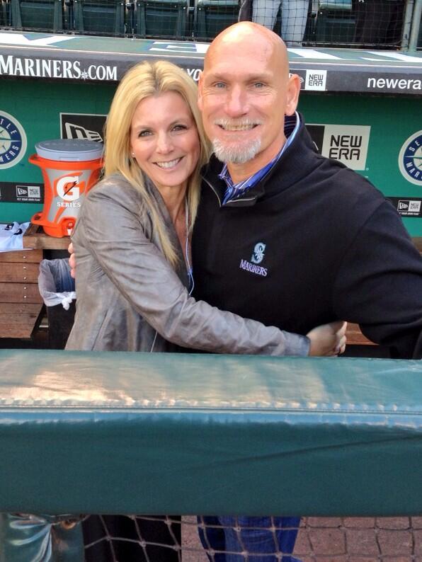 With Jay Buhner @Mariners #family