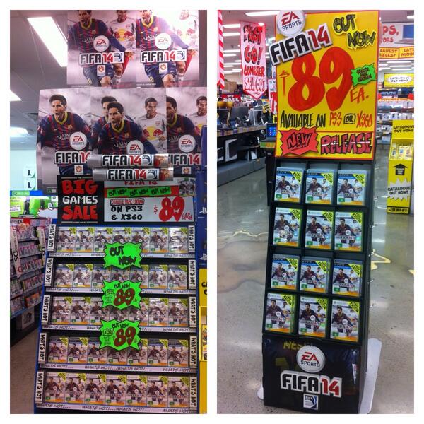 JB Hi-Fi PenrithHome (@jbpenrithhome) on Twitter photo #FIFA14 OUT NOW AT <a href="/JBPenrithHome/">JB Hi-Fi PenrithHome</a>!! Only $89 INCLUDES #UltimateTeam Starter Pack! HURRY! While stocks last! #FIFA14 OUT NOW AT <a href="/JBPenrithHome/">JB Hi-Fi PenrithHome</a>!! Only $89 INCLUDES #UltimateTeam Starter Pack! HURRY! While stocks last!