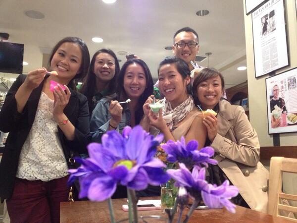 Amazing team bonding with the best #gelato in the world <a href="/bellagelateria/">Bella Gelateria</a>