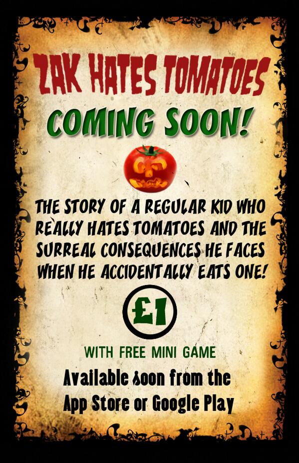 Zak Hates Tomatoes tweet media