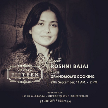BombilTimes's tweet image. Aamchi's fav food writer @RoshniBajaj gets nostalgic #BombilFriday @AtStudioFifteen w/ a class on Grandmom's Cooking.