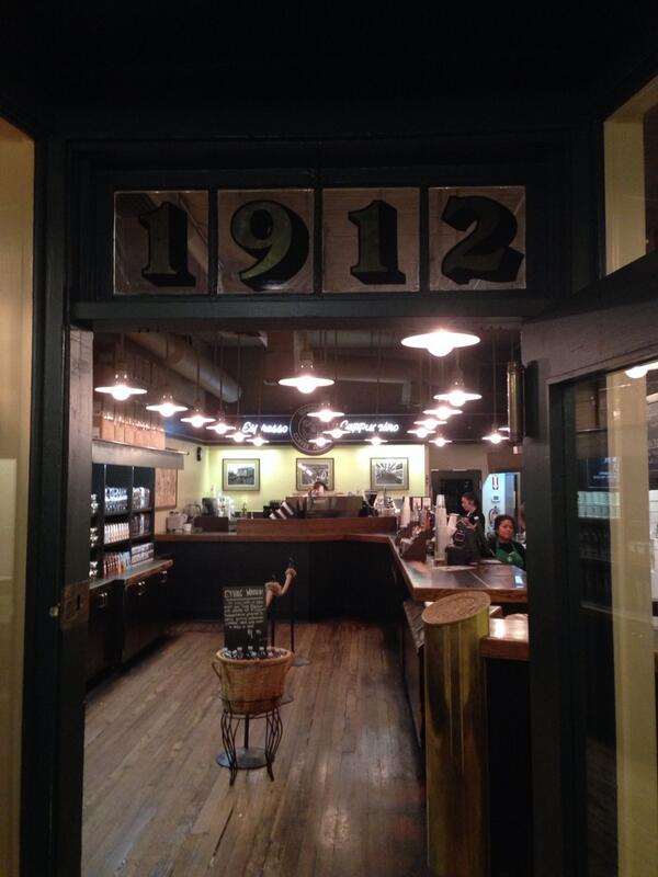 BU_BMES's tweet photo. Welcomed by the first Starbucks ever. How'd they know the bu bmes crew has coffee in their veins ^KW http://t.co/NcRZ3i649p