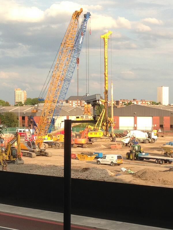 Shudders being felt through our building quite scary