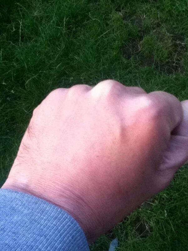 It's in my hand right now!