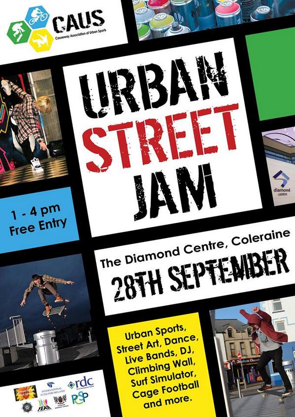 CAUS (@causni) on Twitter photo <a href="/thepain15/">Jared Payne</a> Urban Street Jam @ the Diamond Centre Coleraine, saturday 28th Sept. 1pm-4pm. RT? <a href="/thepain15/">Jared Payne</a> Urban Street Jam @ the Diamond Centre Coleraine, saturday 28th Sept. 1pm-4pm. RT?