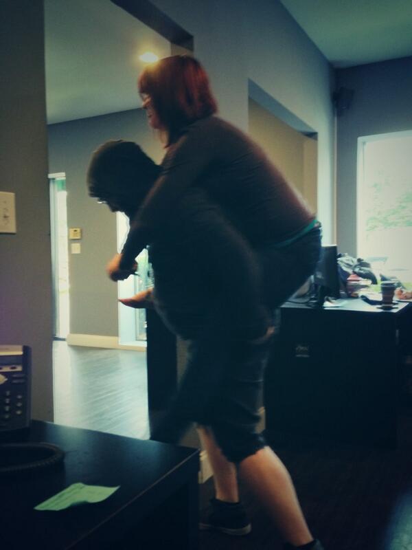 TerminusTees's tweet photo. Just a typical Thursday morning at the office http://t.co/6z5PUqHUrq