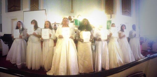 BridesMarch's tweet photo. We march every year to honor Gladys Ricart and the countless other victims of domestic violence #enddv http://t.co/UrvIM3RrsA