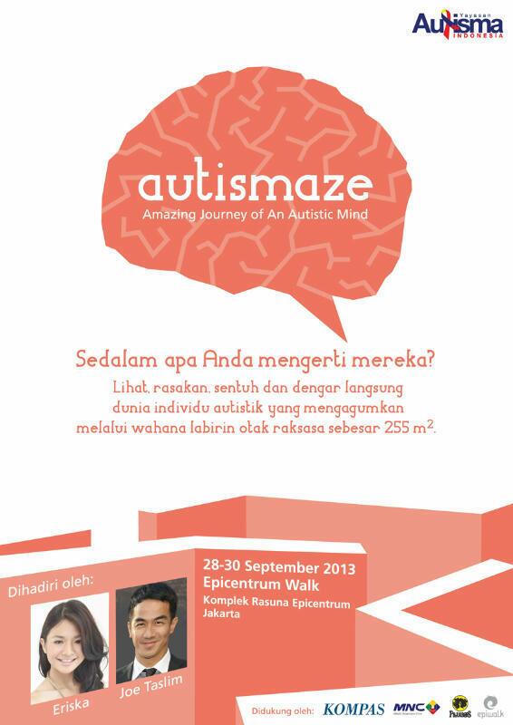 wongompong's tweet photo. Ingin merasakan pengalaman bagaimana rasanya menjadi orang/anak autis? Datang aja langsung, Free kok :) #autismaze http://t.co/vftbdIy782