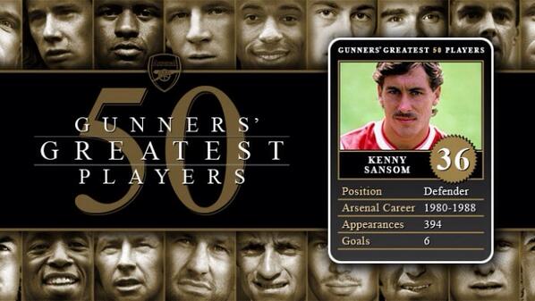 ArsenalNewsIDN's tweet photo. Happy birthday too, to our #ArsenalLegend, Kenny Sansom! Proud! http://t.co/atHSe2flh7
