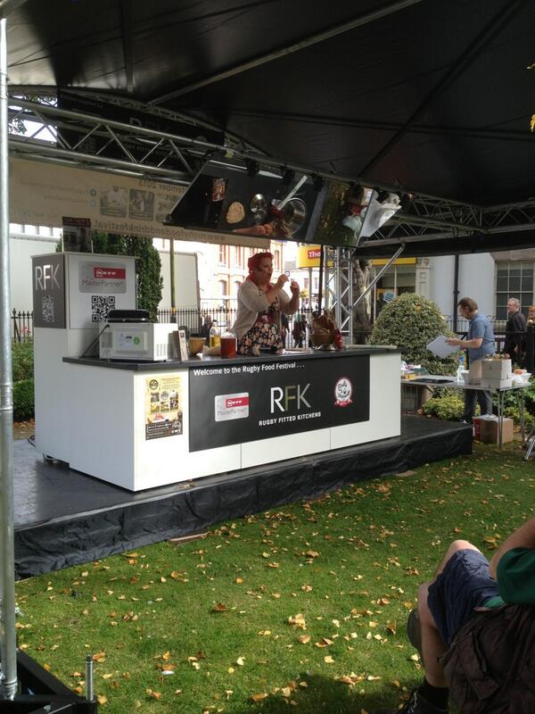 FoodDrinkRugby's tweet photo. The land girls showing you how to make bread. Come along to St. Andrews and see us now http://t.co/AeO1diIO30