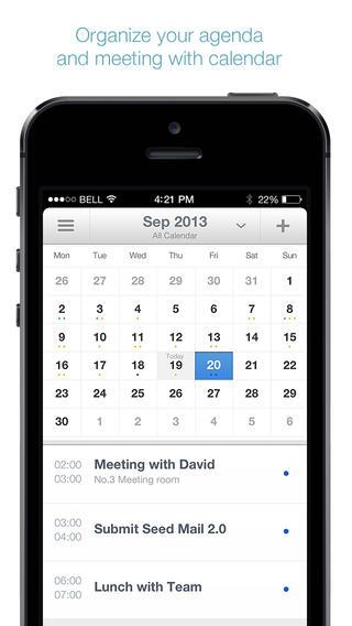 SeedMail's tweet image. Want to manage your Calendar in Seed Mail 2.0 ?