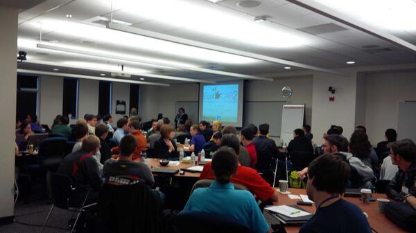dorasmith's tweet image. The @ecocar2 #fallworkshop kicks off!