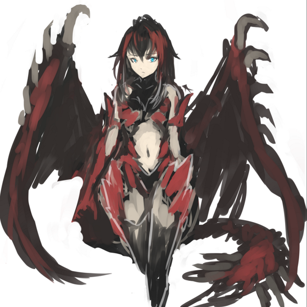 黒焦げ茶 リオレウスの擬人化も描いた Http T Co 0awdwmc4yt