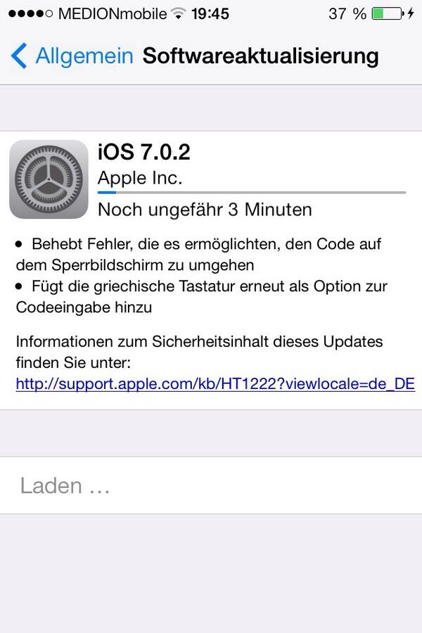 Erstmal das iPhone machen... Danach kommt das iPad ;) #iOS702