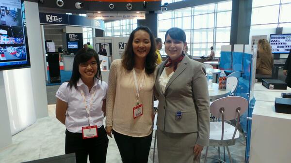 ProtectionOne's tweet photo. Our social media manager meeting @3VR's social media team! #ASIS13 http://t.co/xAxOEeShAu