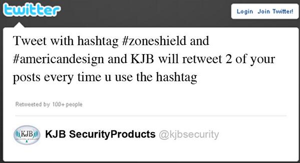 kjbsecurity's tweet image. tweet #zoneshield and #americandesign