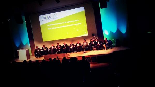 microsoftfrance's tweet image. Ce matin conférence #Issygrid au campus MS: 1er smartgrid opérationnel en FR, powered by @WindowsAzure &amp;amp; #Windows 8.1