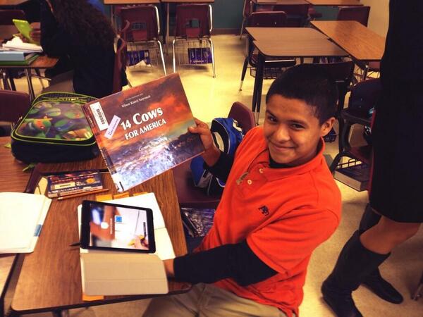 SkeeterLibrary's tweet image. You&apos;re never too old for a great picture book-especially when it goes with a cool assignment on the iPad #misdlibrary