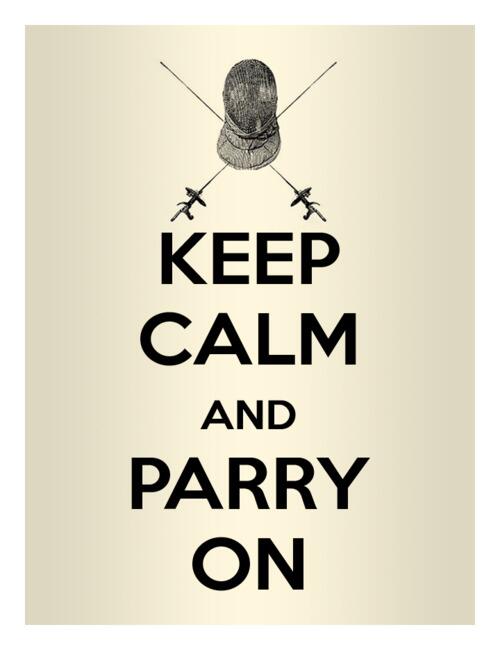 A fencing motto
