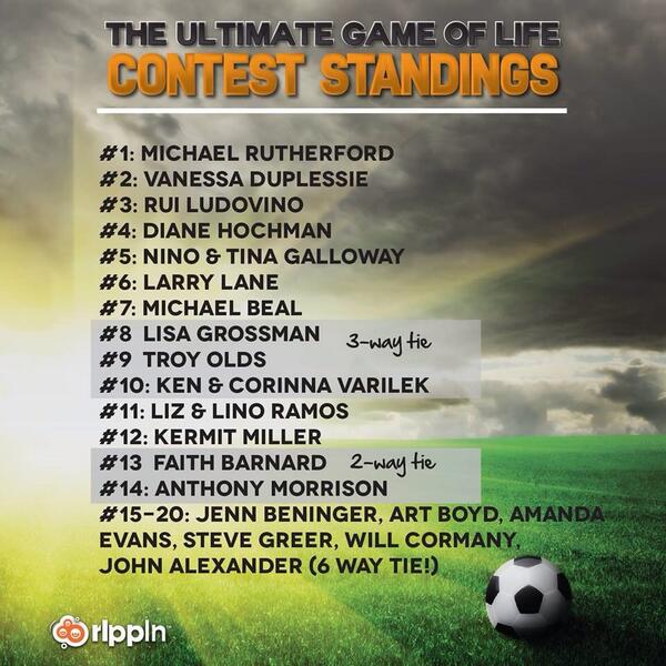 GetVapt's tweet image. Your chance to win 10k + other great prizes is still underway! Current standings are posted... Game is ON!