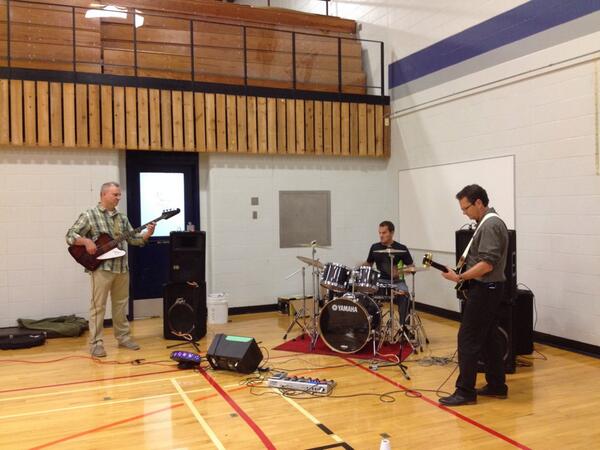 nbchs's tweet photo. Oops - here's the picture of our power trio http://t.co/g8JlTvIpLL