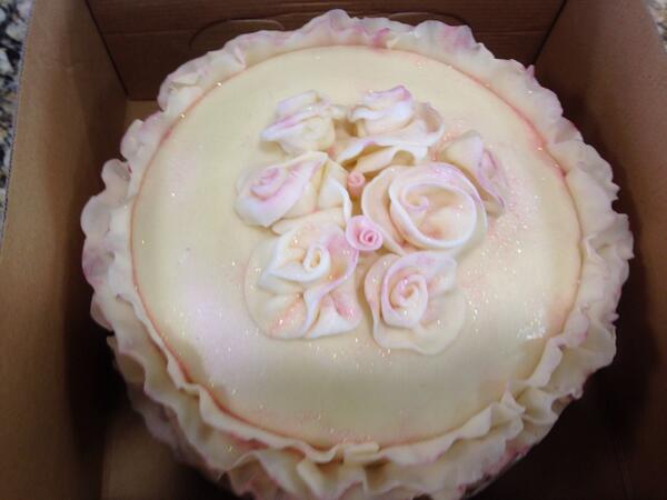 MPendergraff's tweet photo. Good luck cake from one of my members. :-)) http://t.co/SV86DeNddB