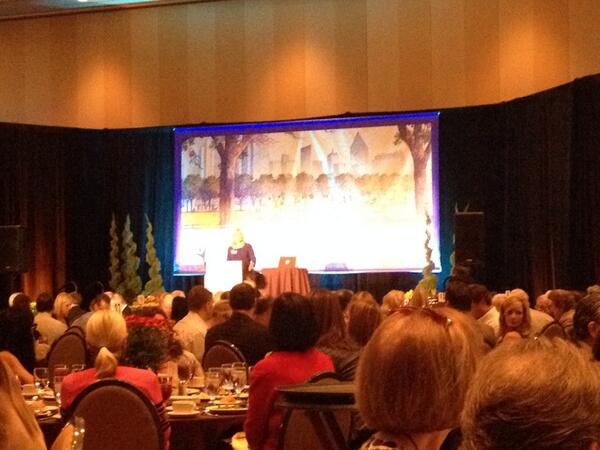 WatchWithUs's tweet image. We're at the Texas Trailblazers luncheon for @family_place #stopbullying