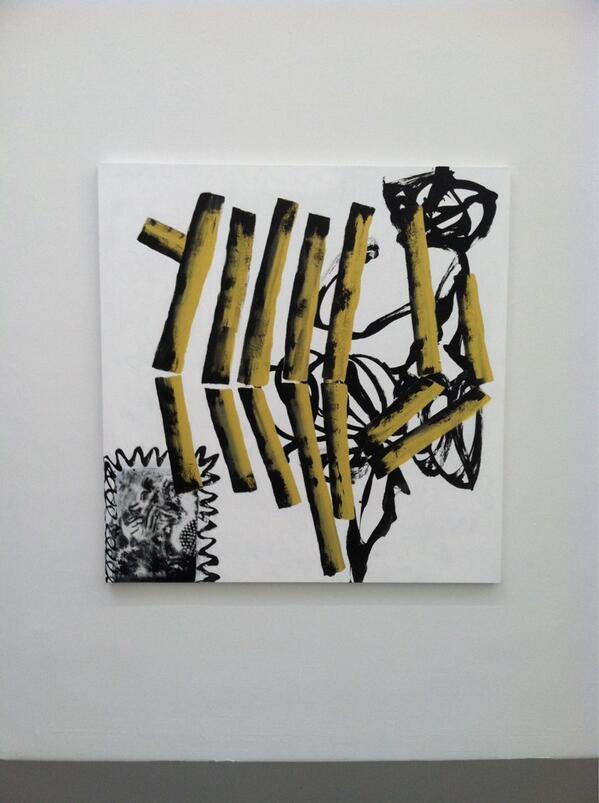 ArtObserved's tweet image. A painting by #CharlinevonHeyl at #SwissInstitute