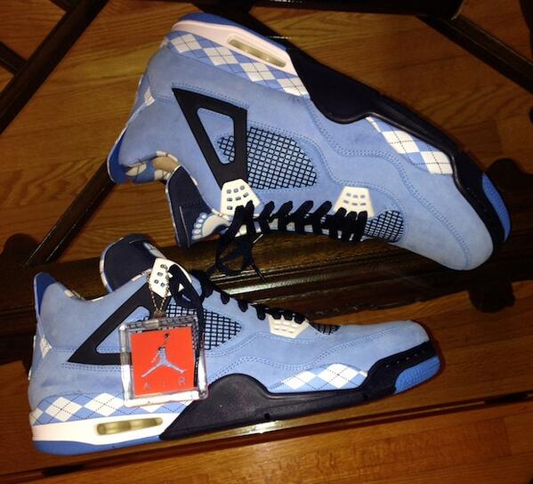 jordan 4 unc tar heels